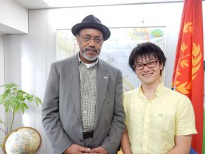 エリトリア,大使館,大使,エリトリア大使,エスティファノス アフォワキ,エスティファノス,