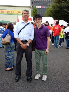 ミャンマー,ビルマ,ダディンジュ祭り,中野,国民民主連盟,スーチー,紅茶,NLD,ワダ・トゥトゥ
