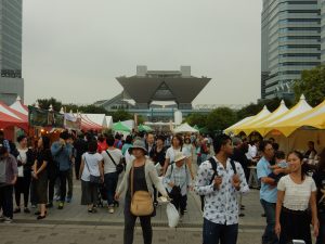 東京ビックサイトは目の前