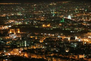 シリア大使館,シリア,ワリフ大使,シリア大使,館内,アラビアコーヒー,パルミラ,ダマスカス,アルファベット,アレッポ,アレッポ城,